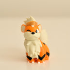 Snorlax x Growlithe Wedding Cake Topper | Anniversary Keepsake