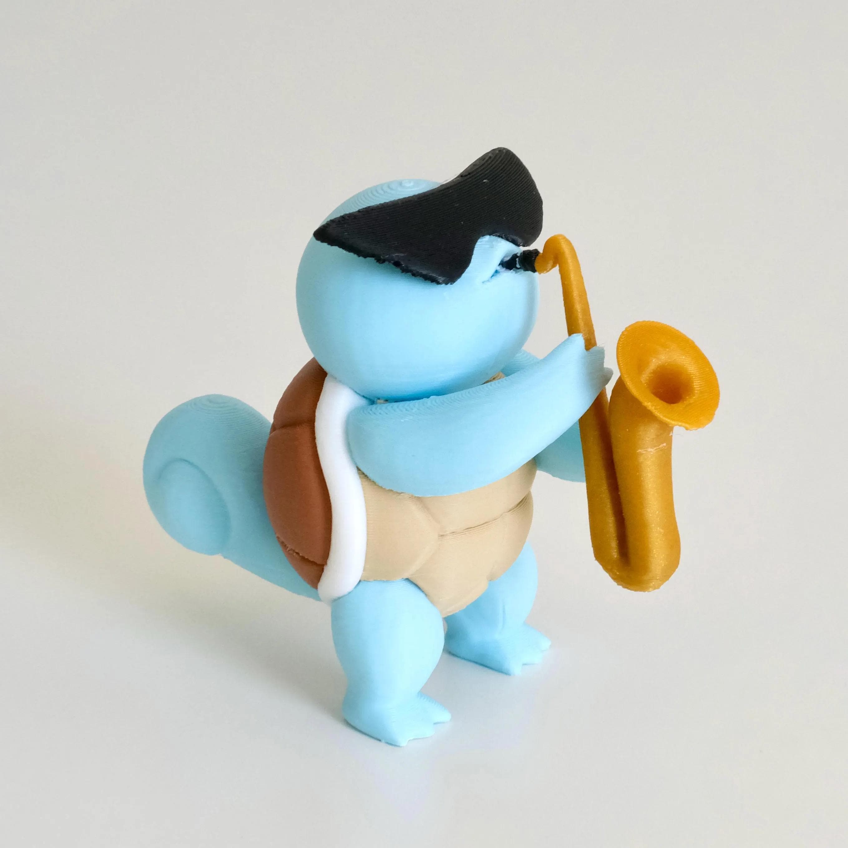 Saxophone Turtle | Leader of the Turtle Squad