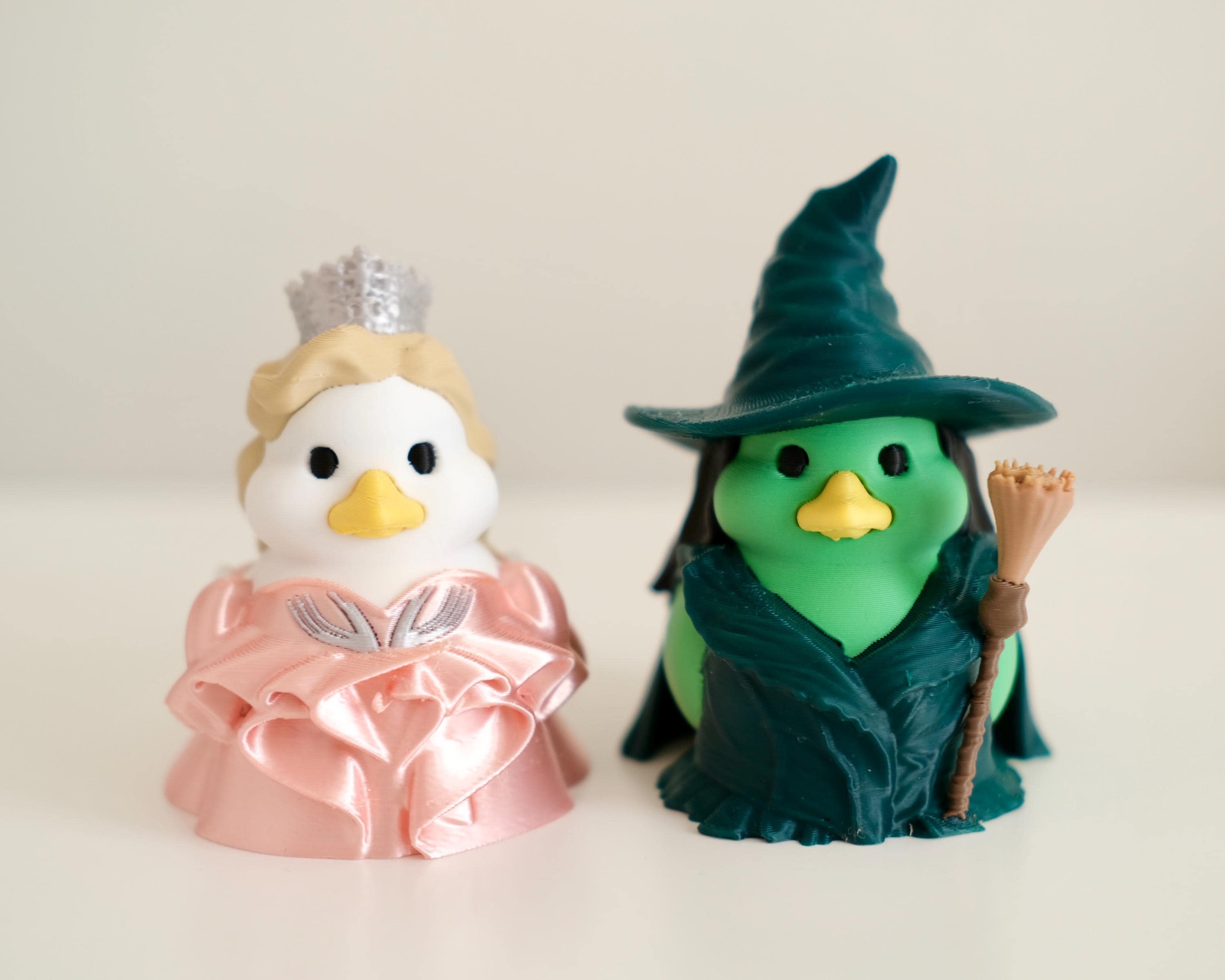 WICKED Glinda and Elphaba Duck Figure