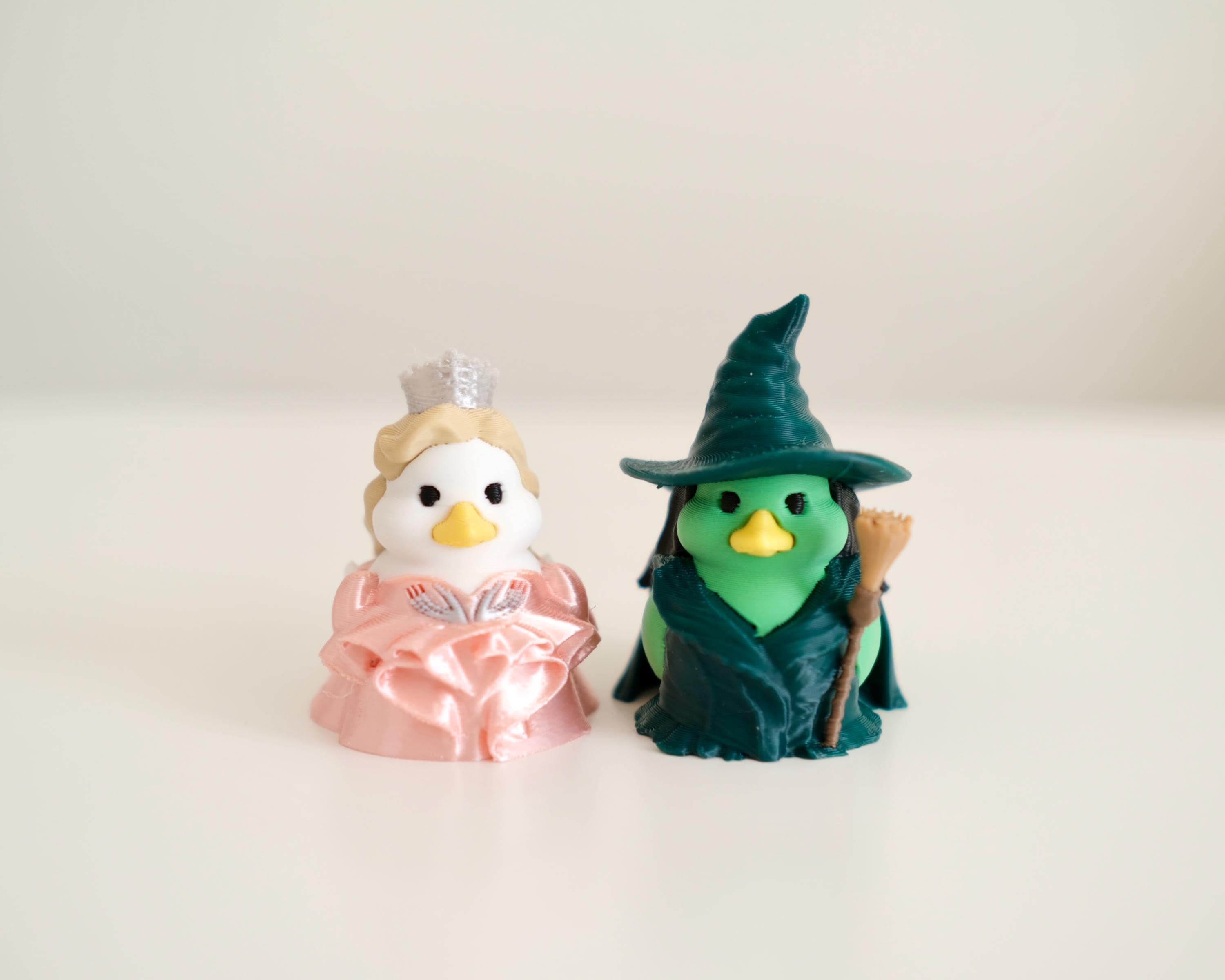 WICKED Glinda and Elphaba Duck Figure