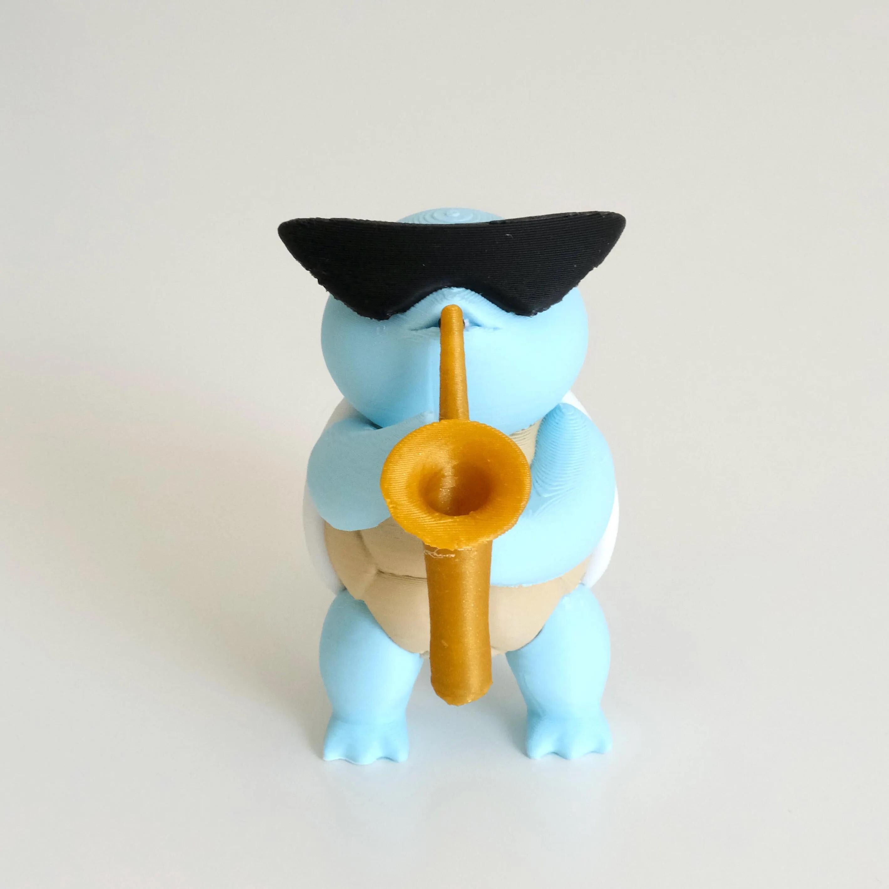 Saxophone Turtle | Leader of the Turtle Squad