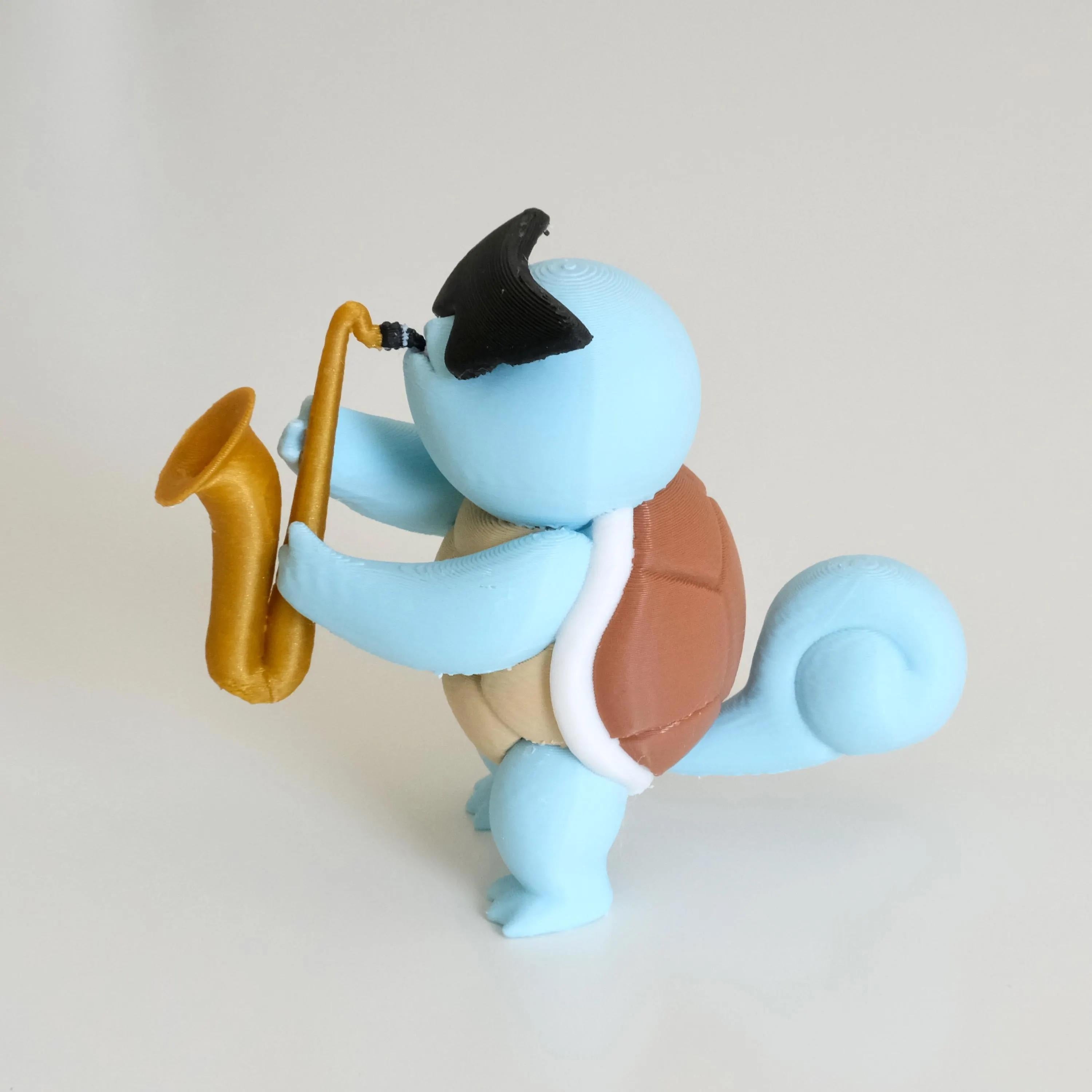 Saxophone Turtle | Leader of the Turtle Squad