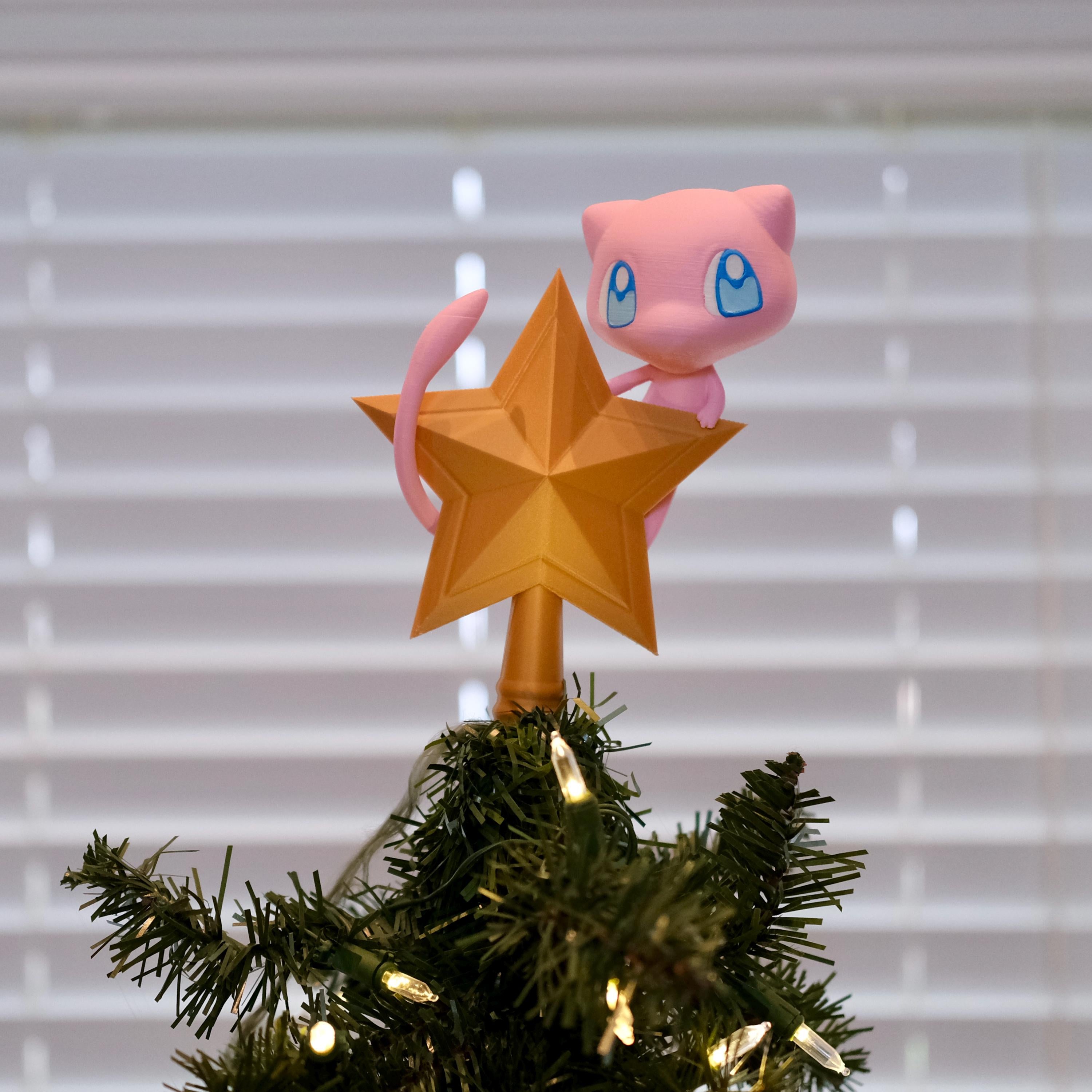 Mew Christmas Tree Topper