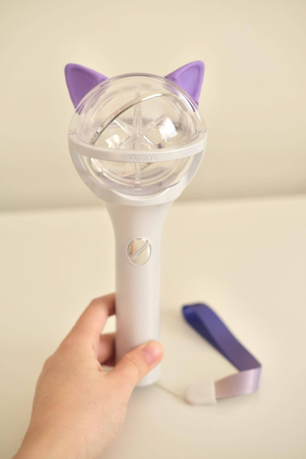 Cat Ears for Katseye Lightstick: (Lightstick NOT INCLUDED - Ears ONLY)