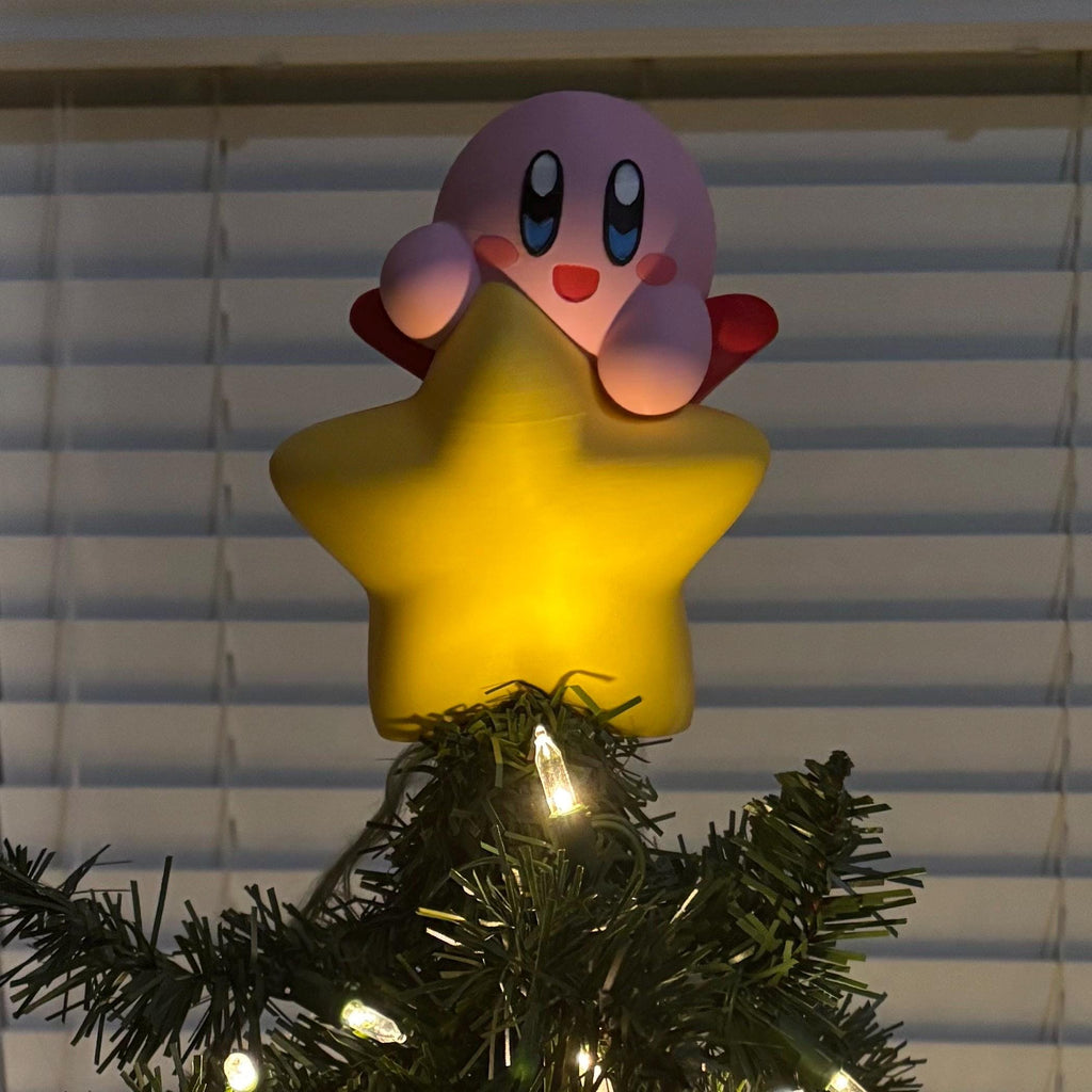 Kirby Christmas Tree Topper & Figure