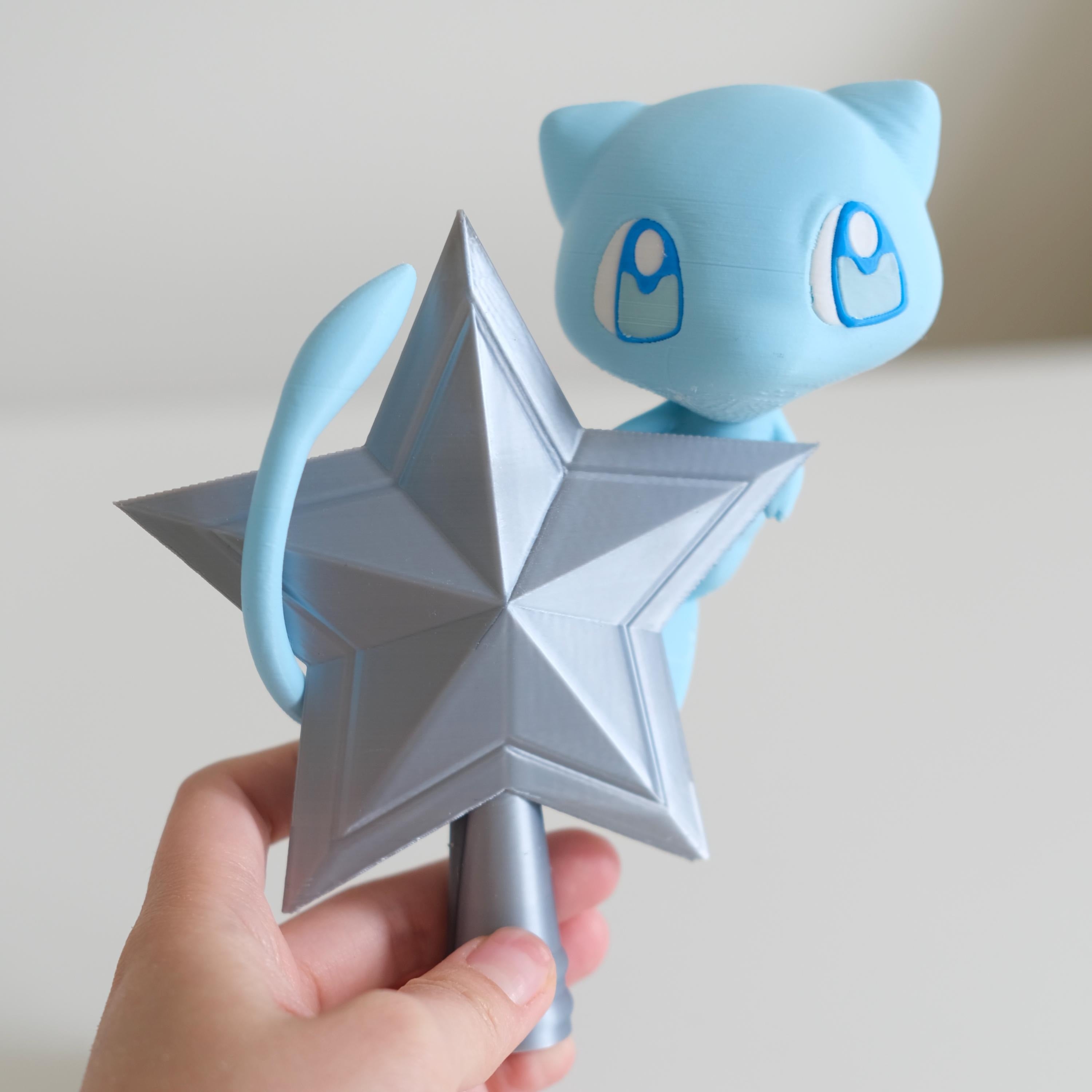 Mew Christmas Tree Topper