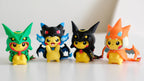Poncho Pika Figure: Rayquaza, Charizard, Magikarp, Gengar