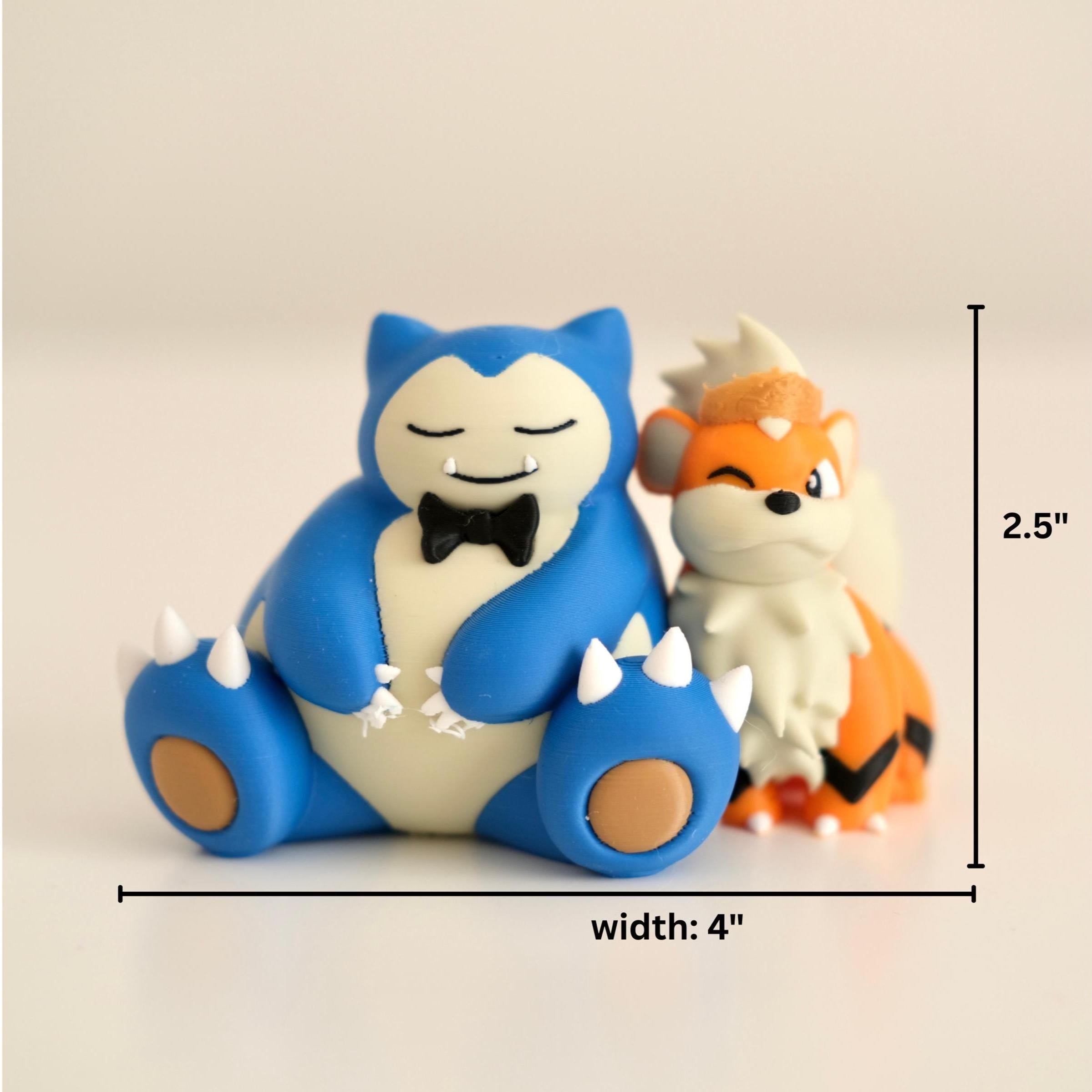 Snorlax x Jigglypuff Wedding Cake Topper | Anniversary Keepsake