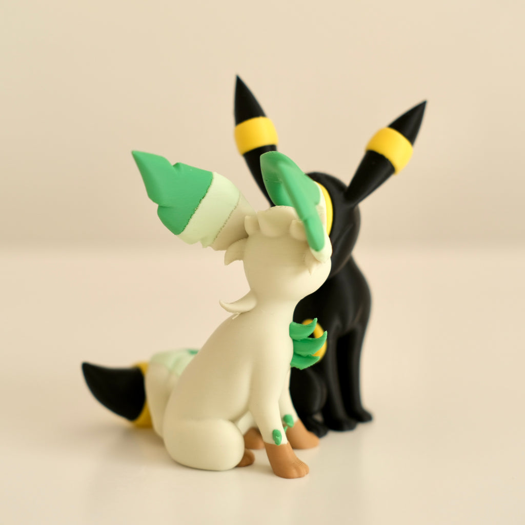 Leafeon & Umbreon Cake Topper