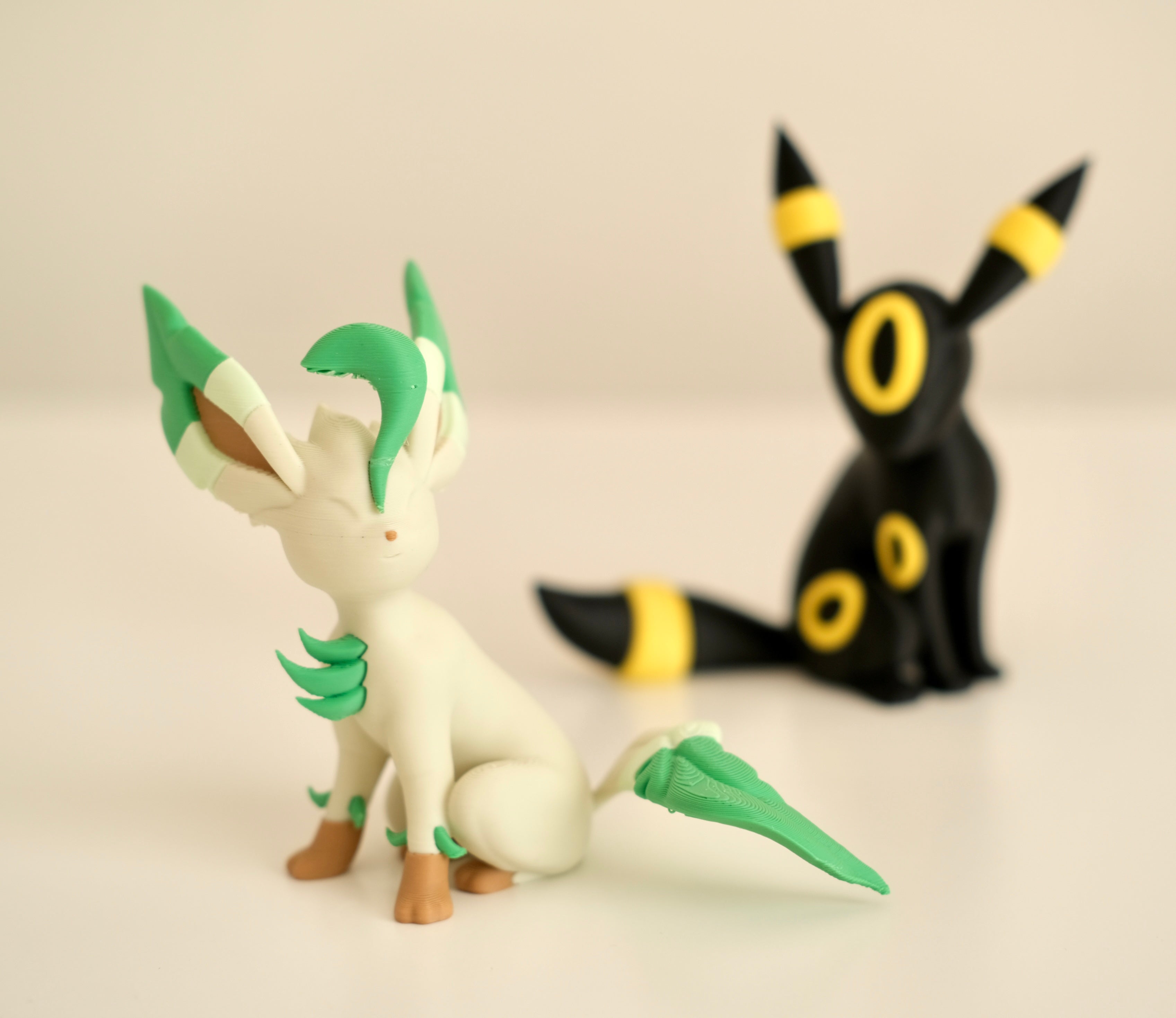 Leafeon & Umbreon Cake Topper