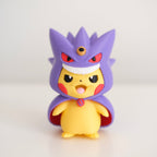 Poncho Pika Figure: Rayquaza, Charizard, Magikarp, Gengar