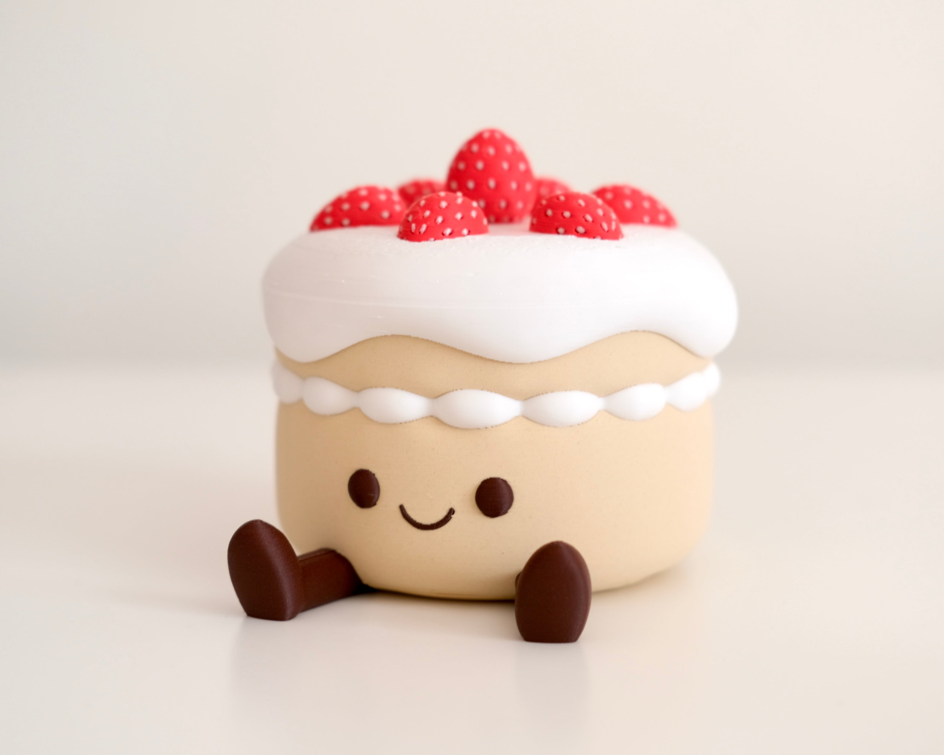 Strawberry Cake Storage Box