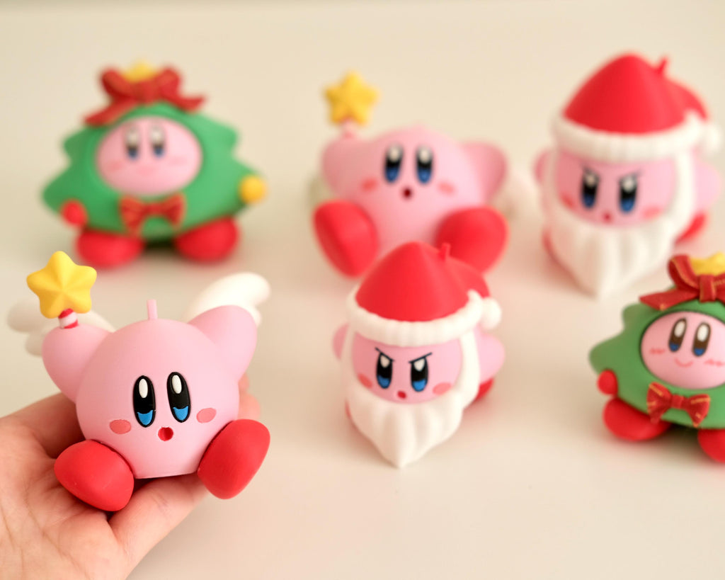Kirby Christmas Ornaments