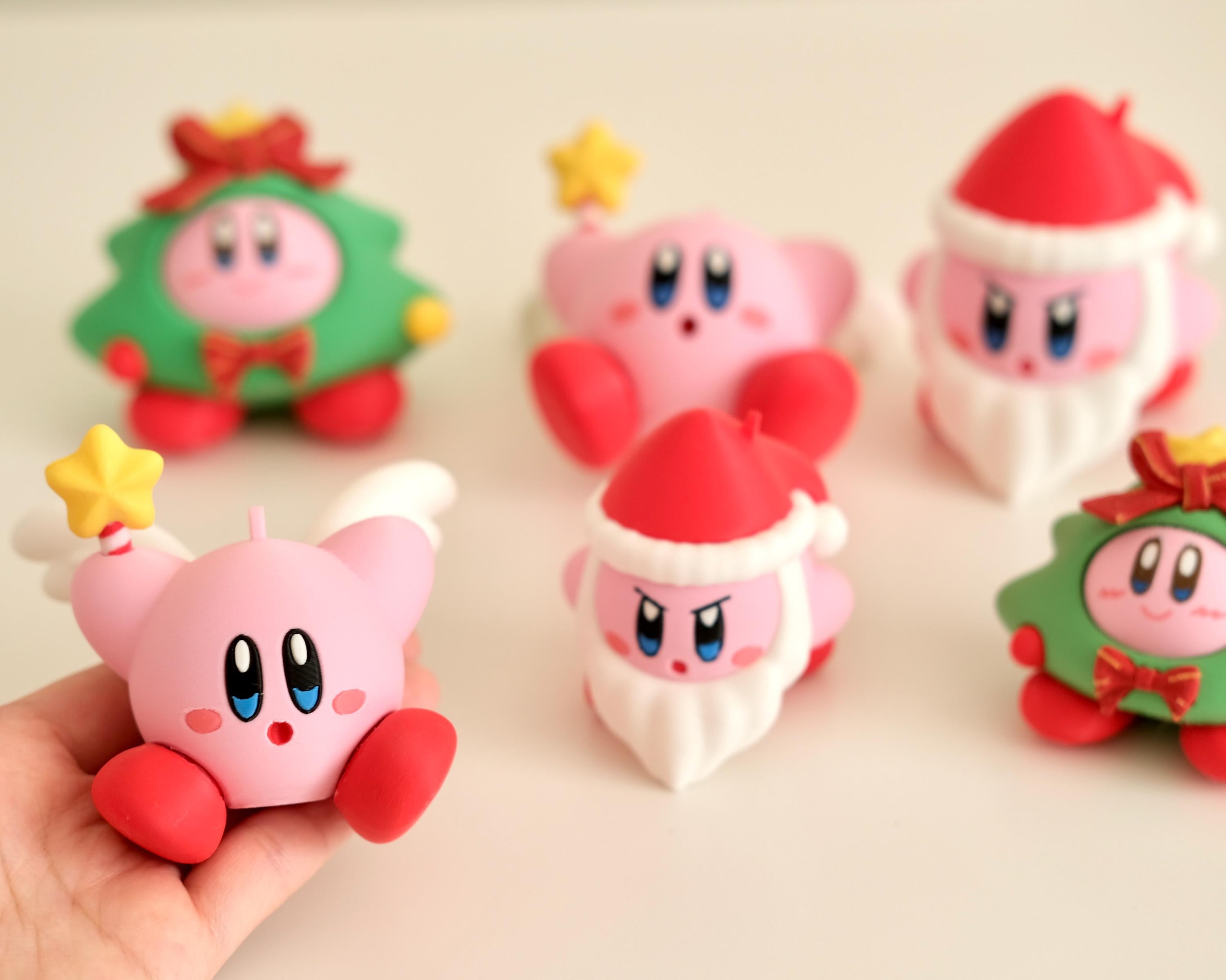 Kirby Christmas Ornaments