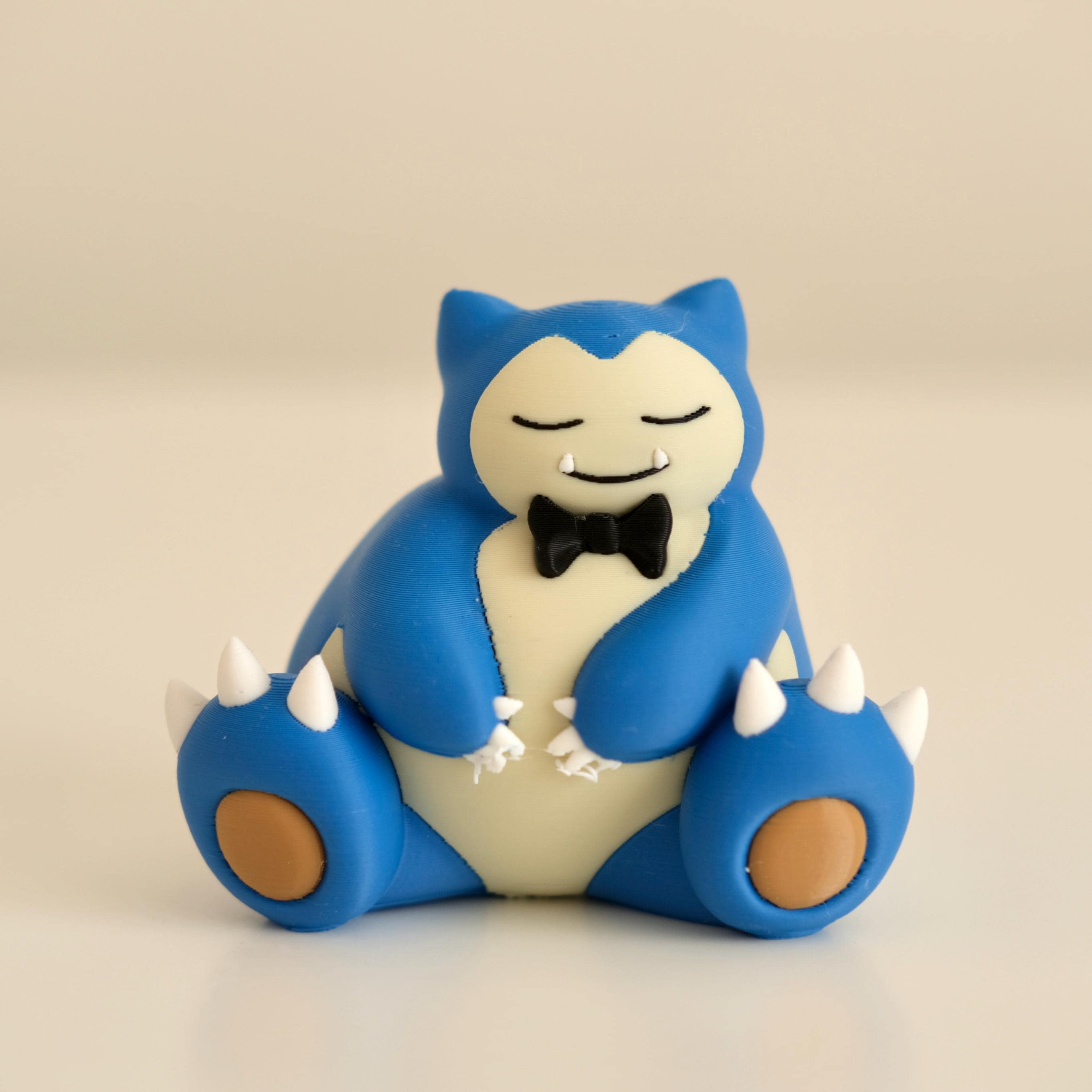 Snorlax x Growlithe Wedding Cake Topper | Anniversary Keepsake