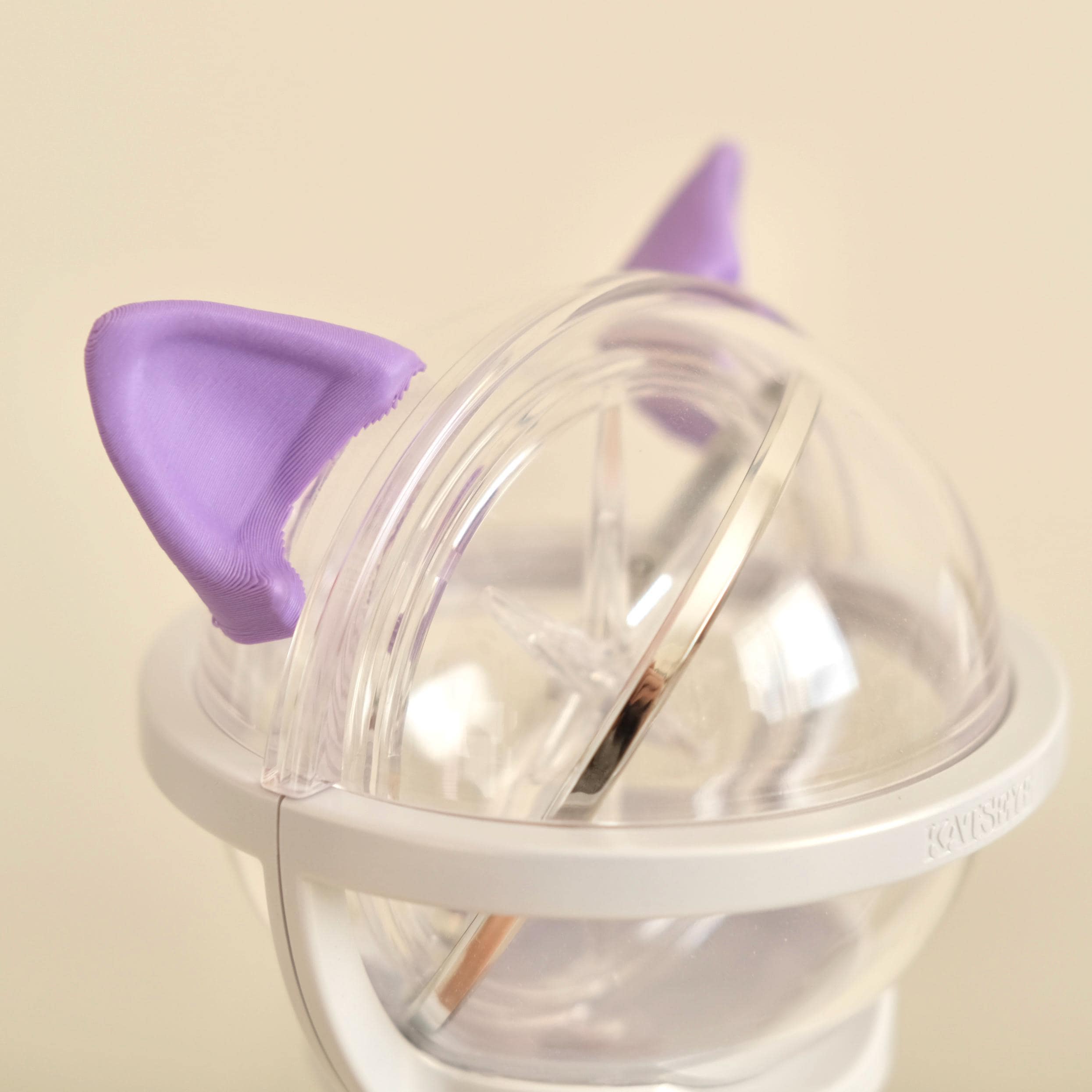 Cat Ears for Katseye Lightstick: (Lightstick NOT INCLUDED - Ears ONLY)