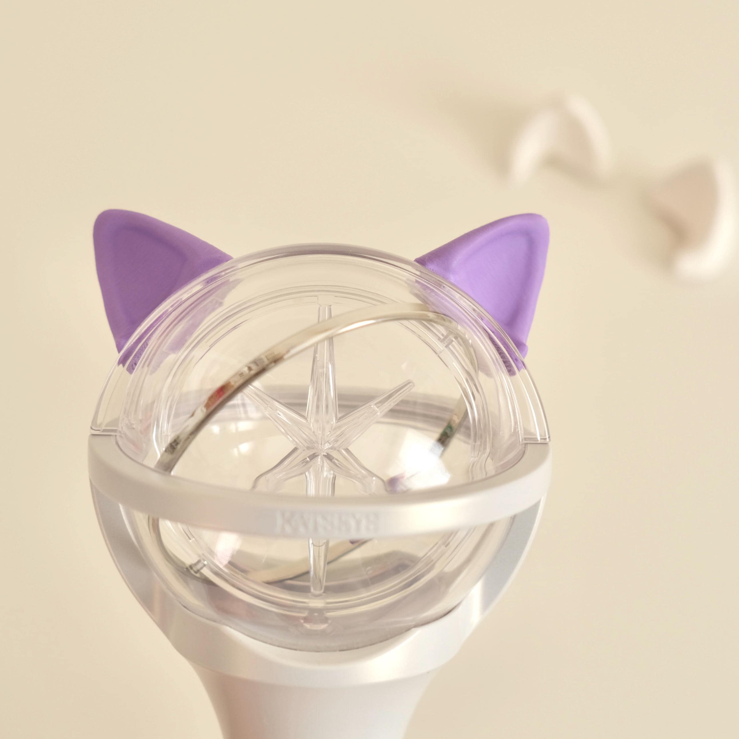 Cat Ears for Katseye Lightstick: (Lightstick NOT INCLUDED - Ears ONLY)