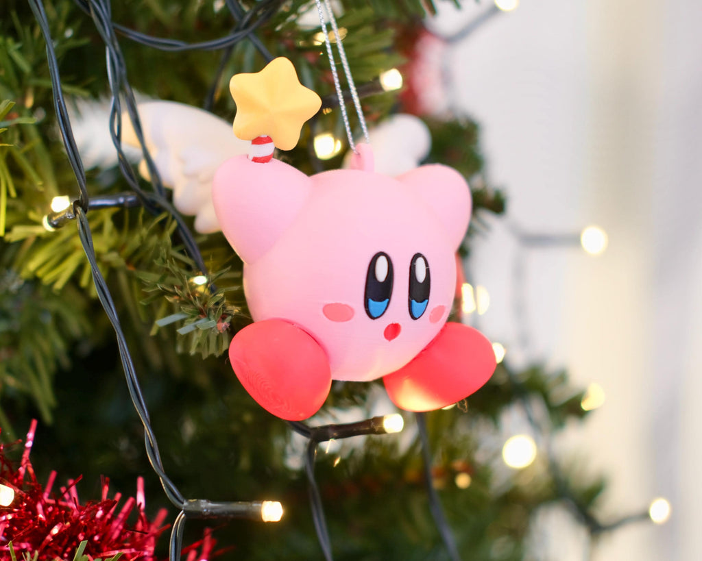 Kirby Christmas Ornaments
