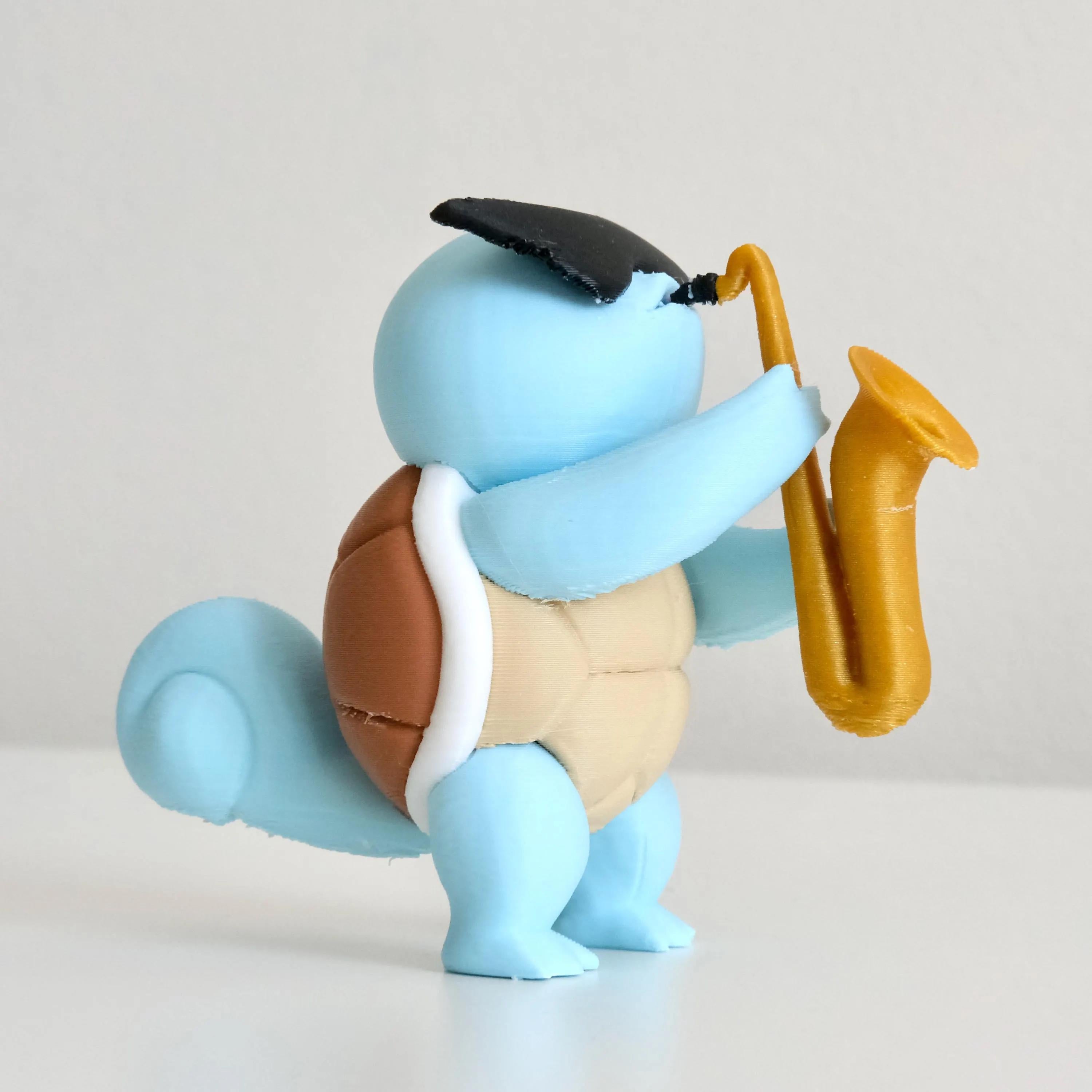 Saxophone Turtle | Leader of the Turtle Squad