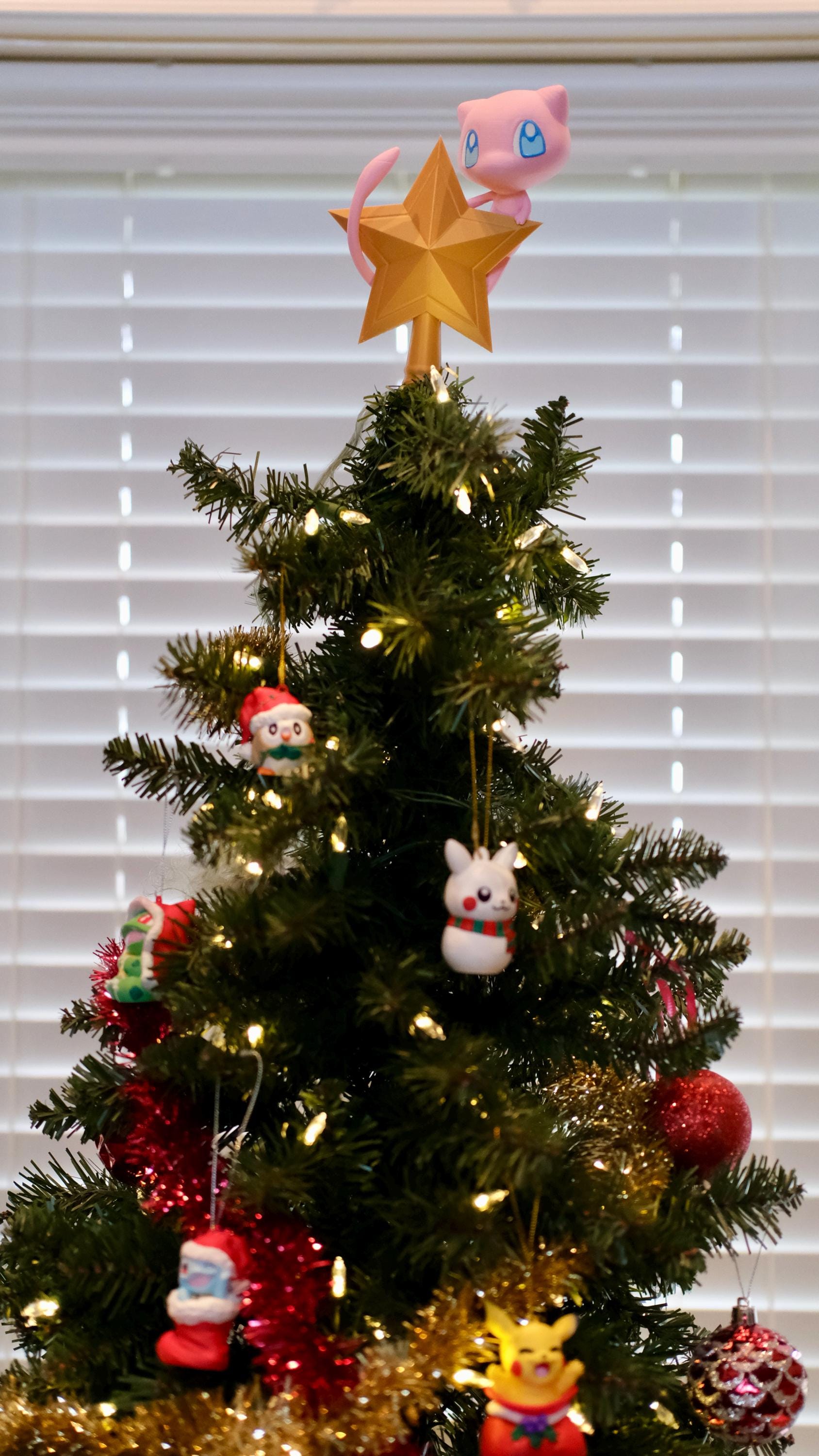 Mew Christmas Tree Topper
