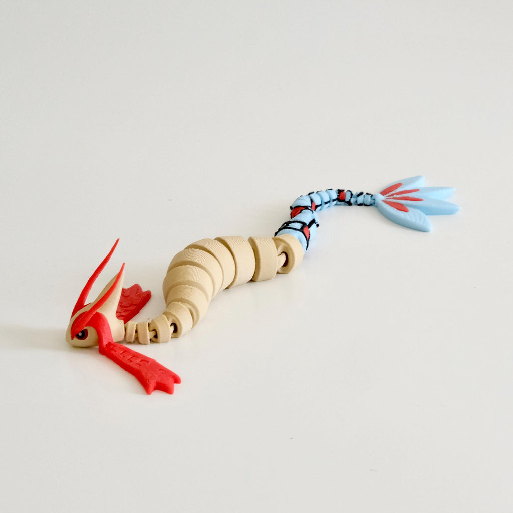 Milotic: Poseable Toy | Articulated Dragon Snake