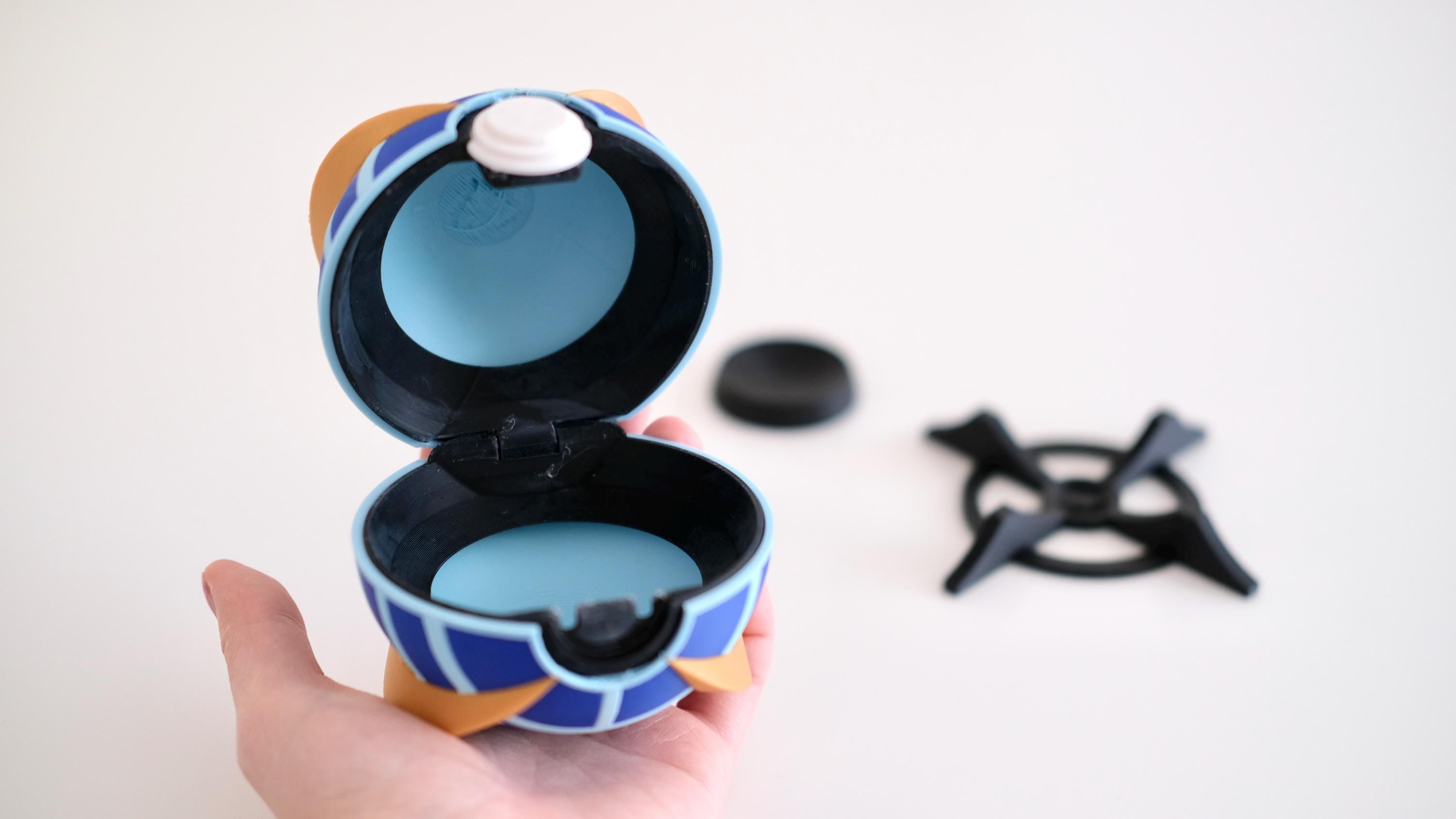 Functional Poke Ball SET 2 [Game Holder Option]