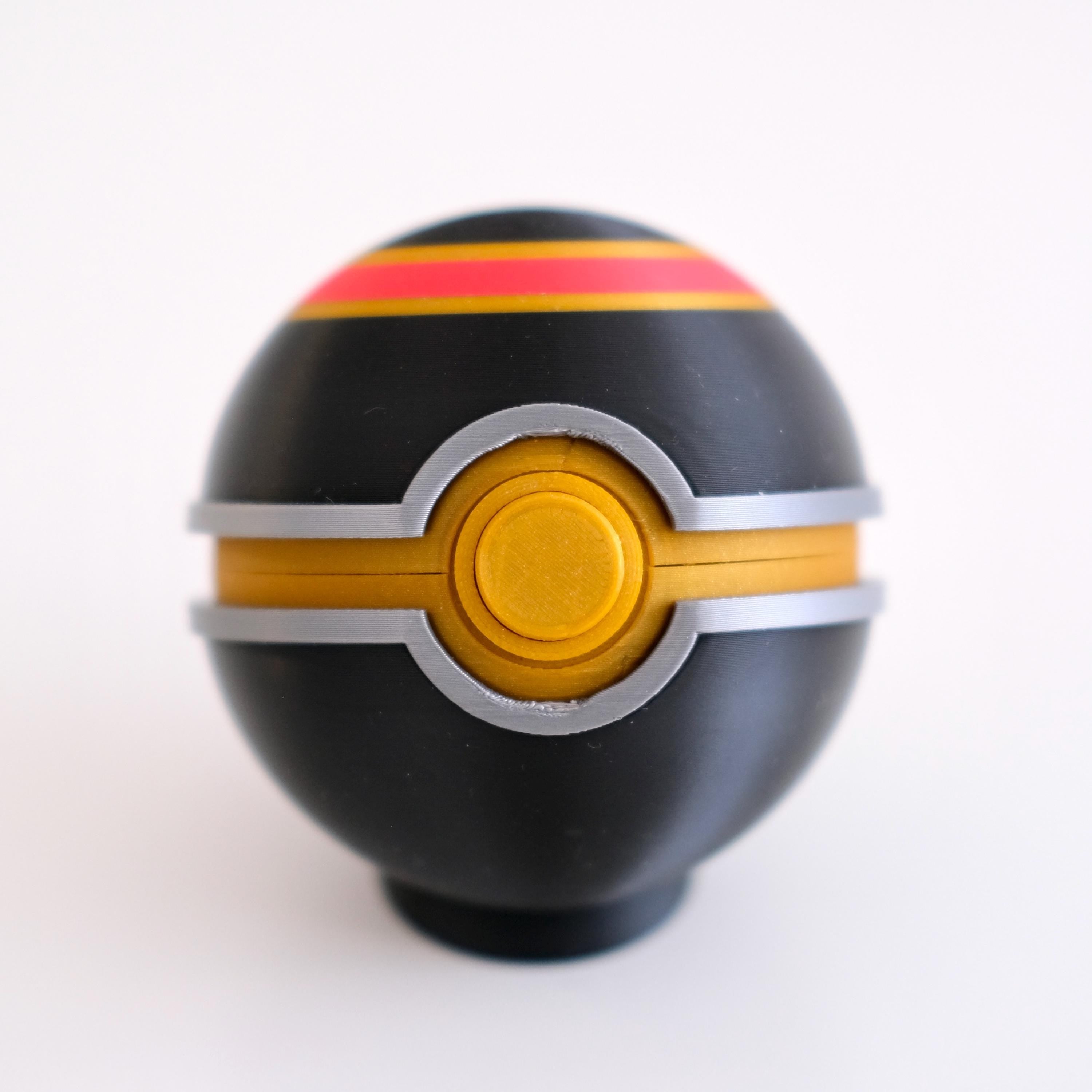 Functional Poke Ball SET 1 [Game Holder Option] - OPEN ME!
