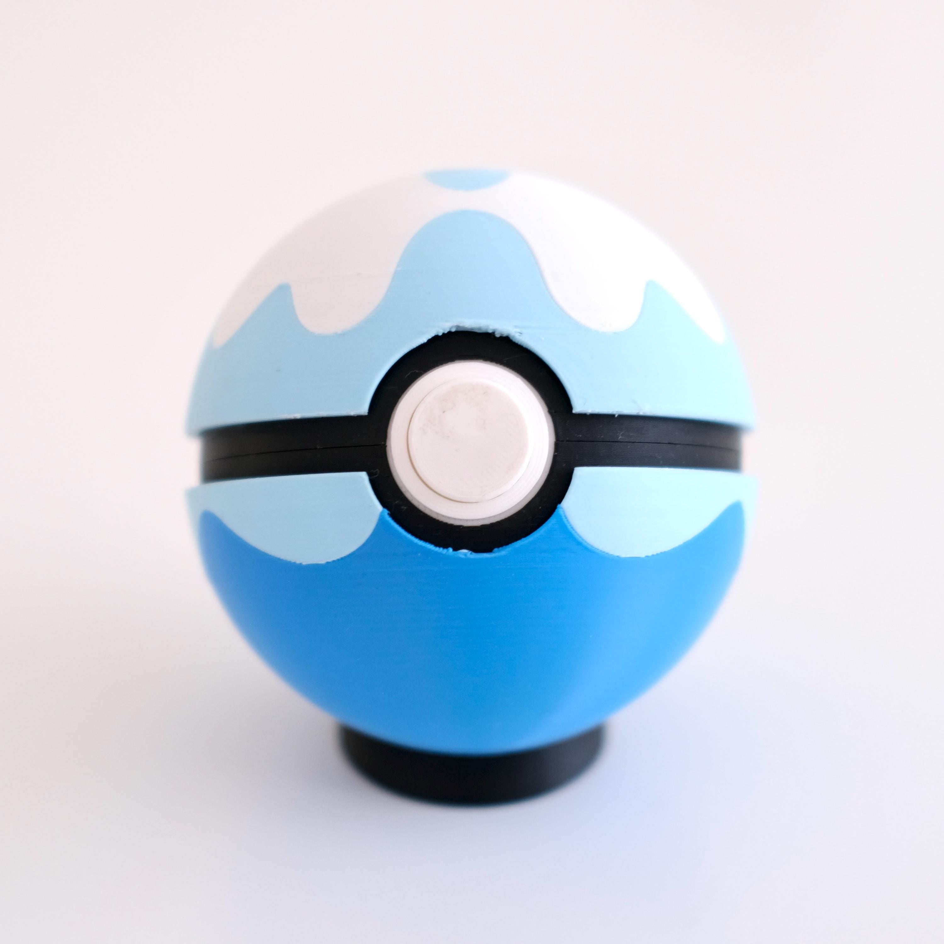 Functional Poke Ball SET 2 [Game Holder Option]