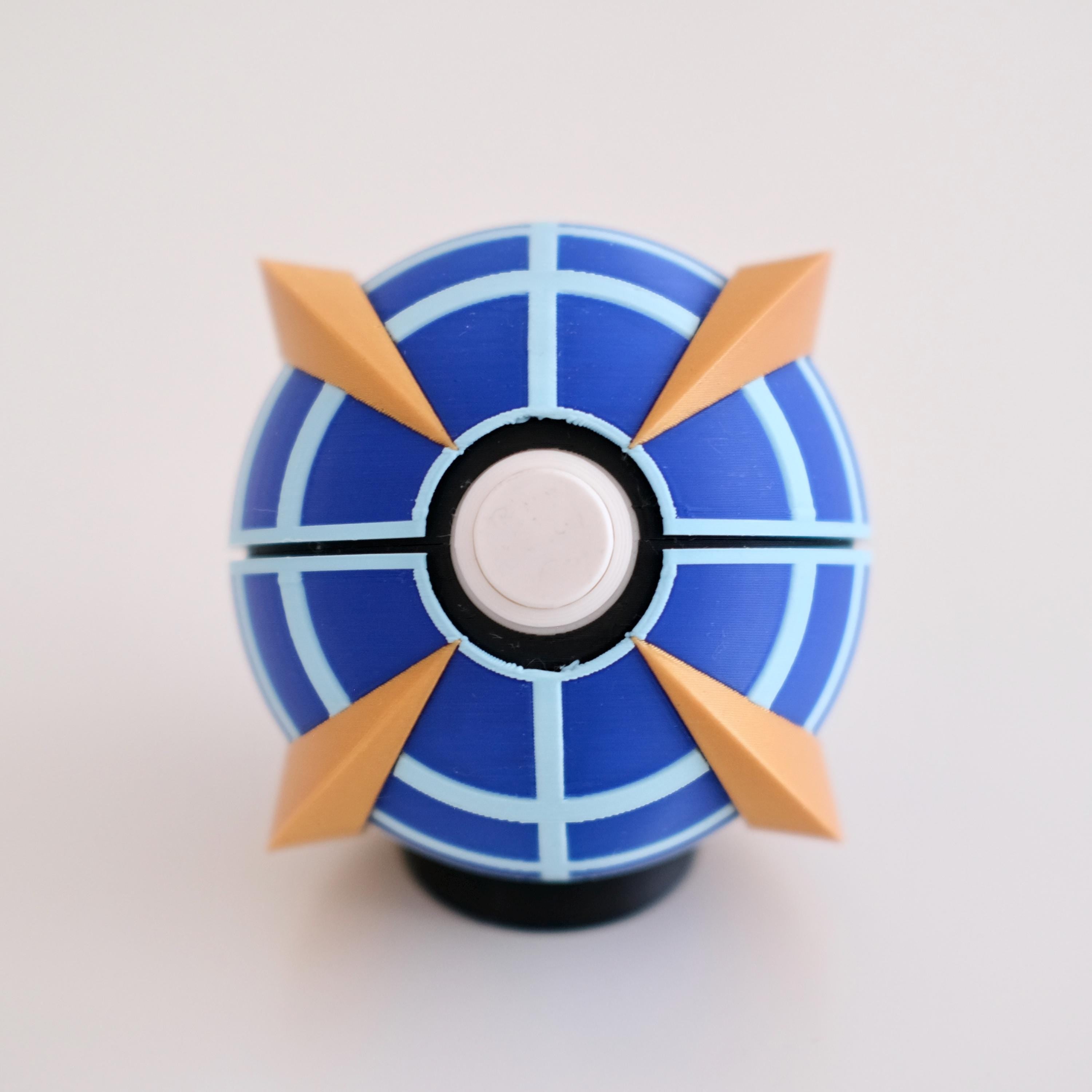 Functional Poke Ball SET 2 [Game Holder Option]