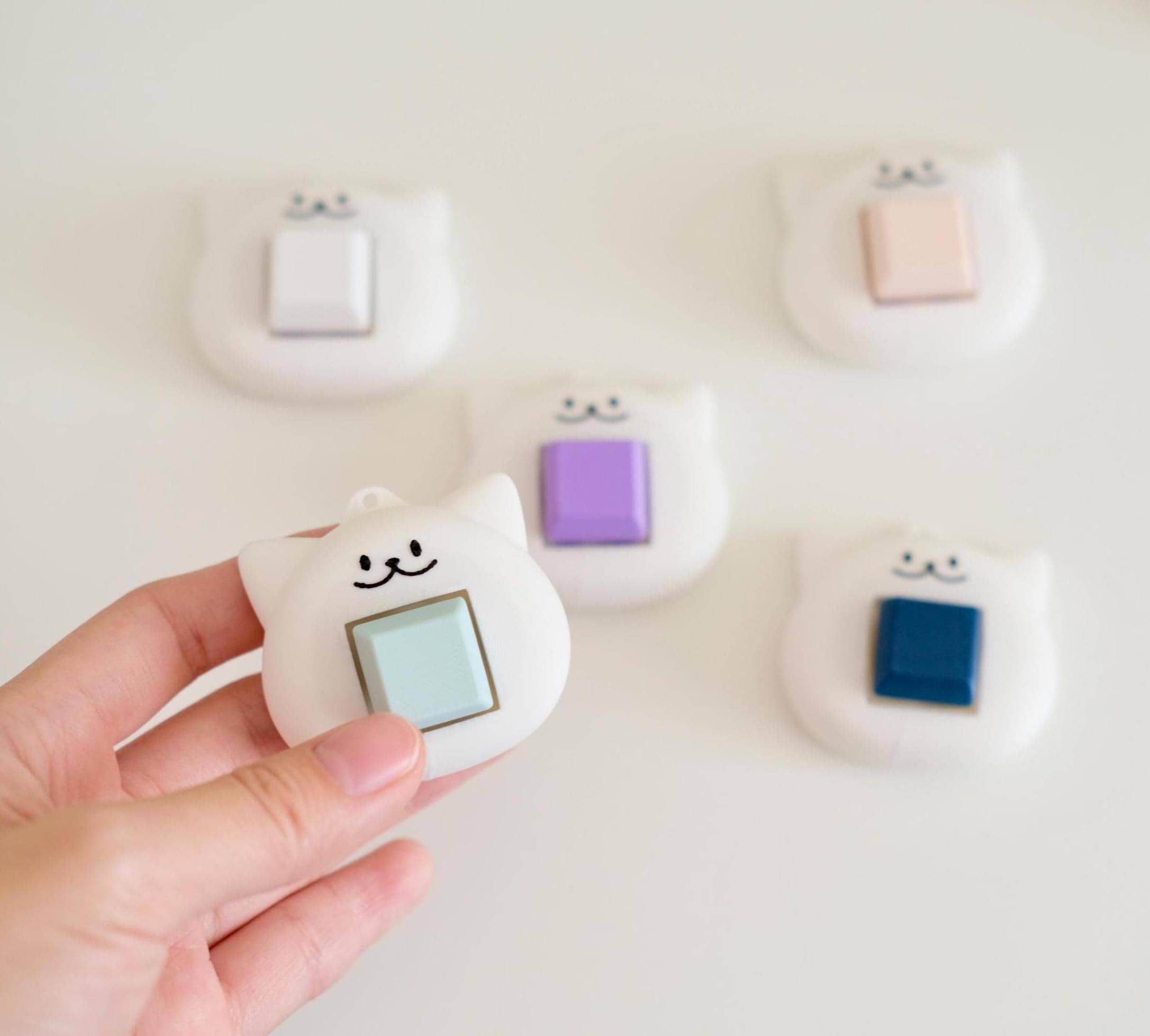 Cat Keyboard Clicky Fidget | Customizable Keycap Colors | Stress Relief