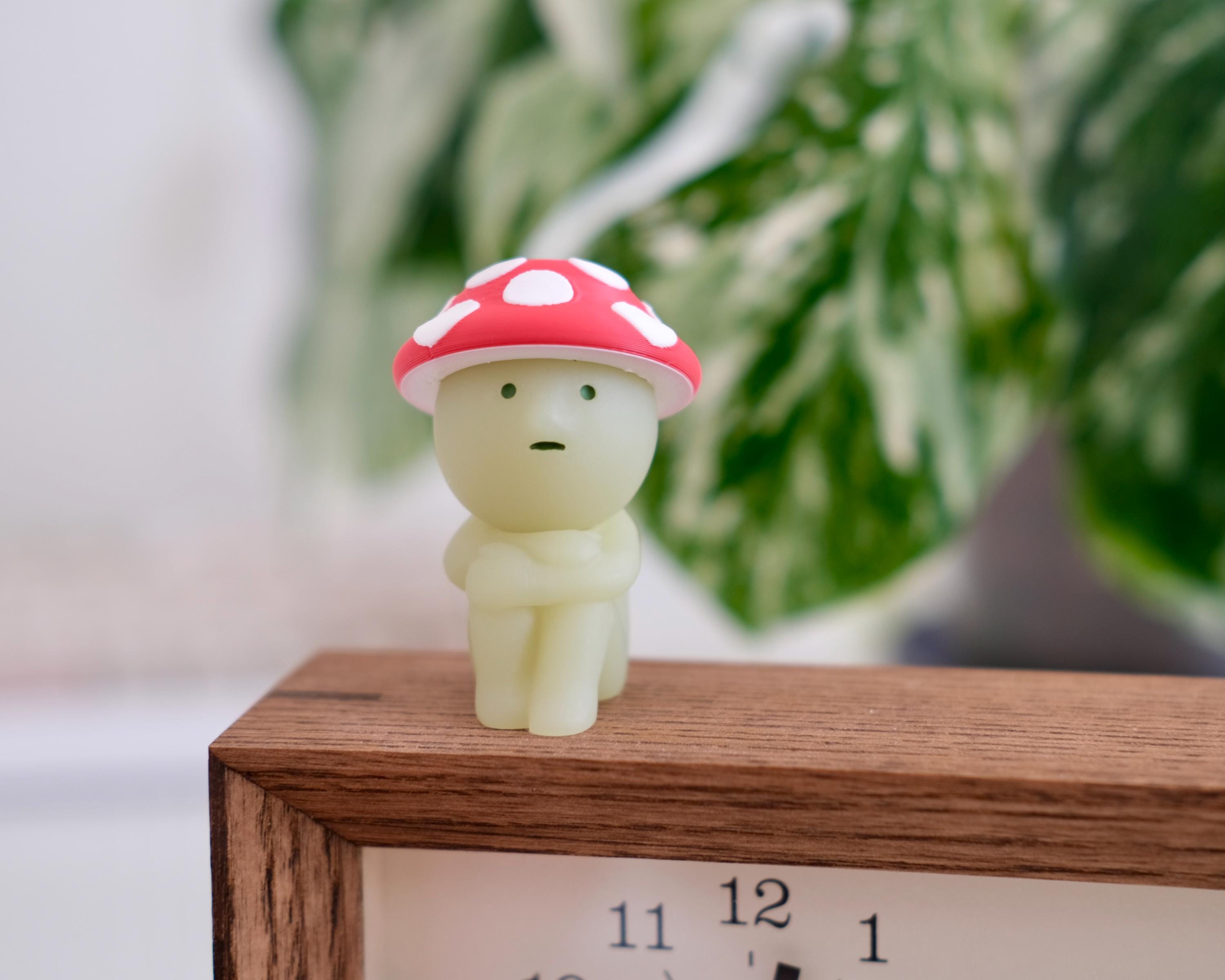 Mushroom Hat for Smiski or Other Figurines