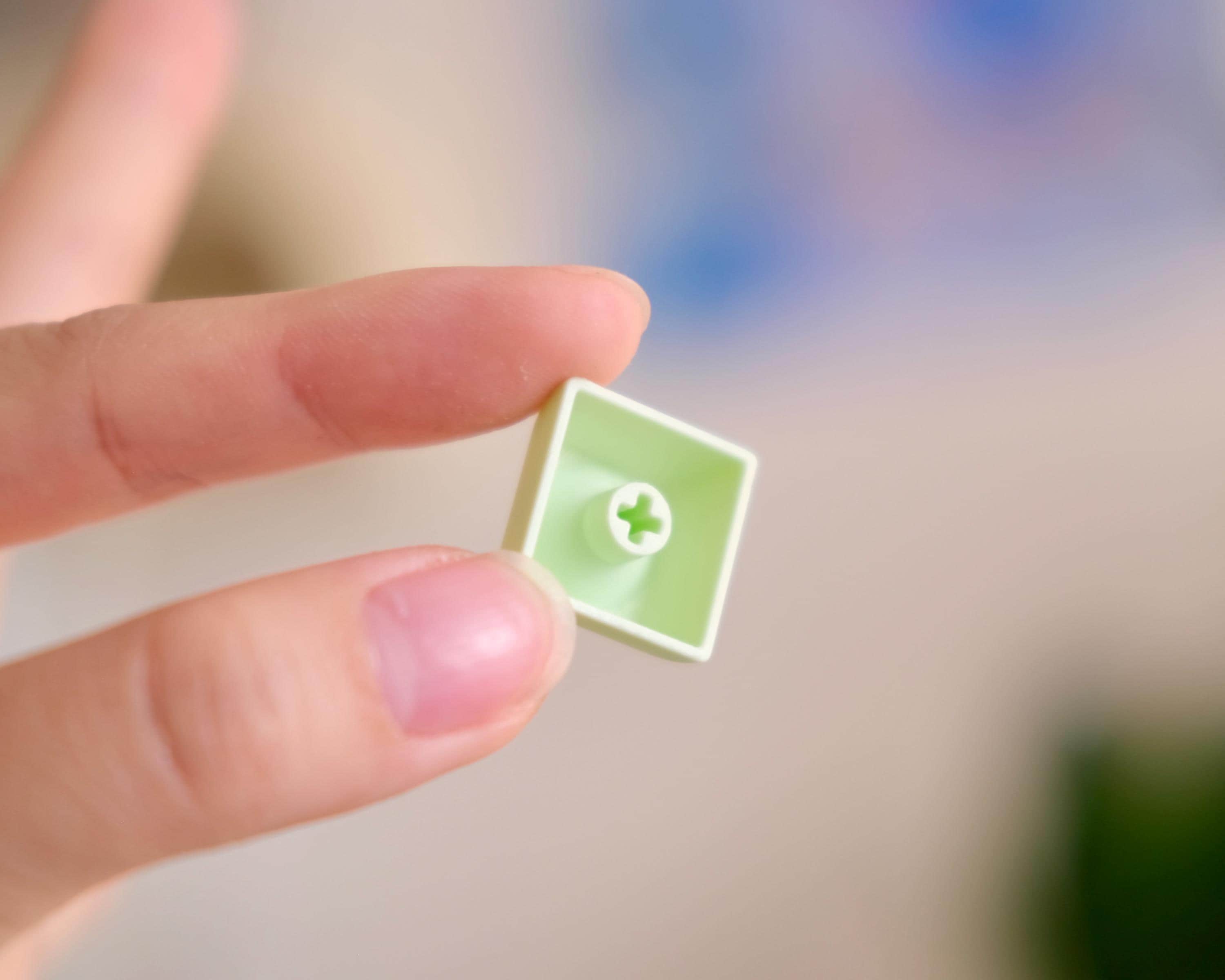 Smiski Inspired Artisan Keycap | XDA Profile Matcha Color
