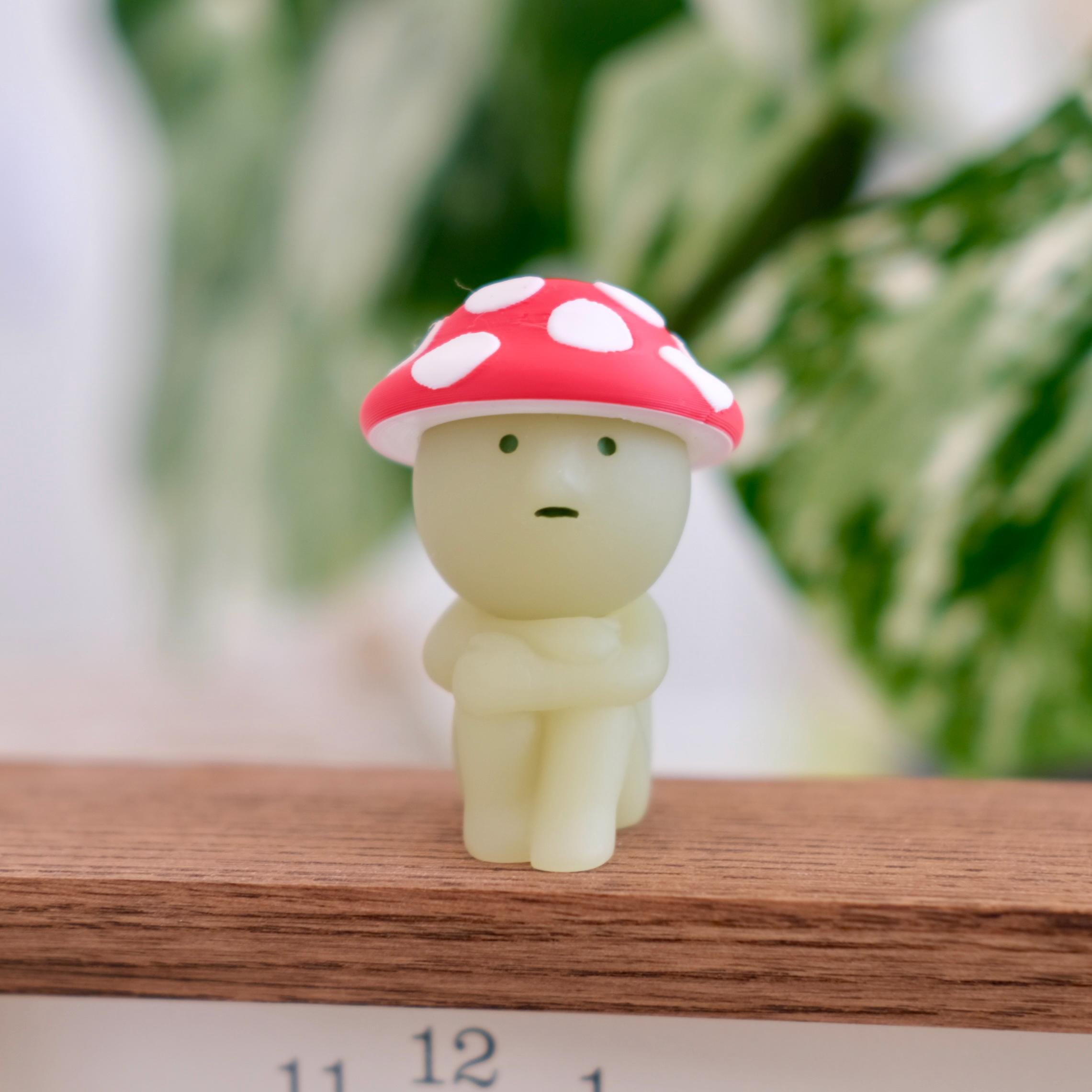 Mushroom Hat for Smiski or Other Figurines