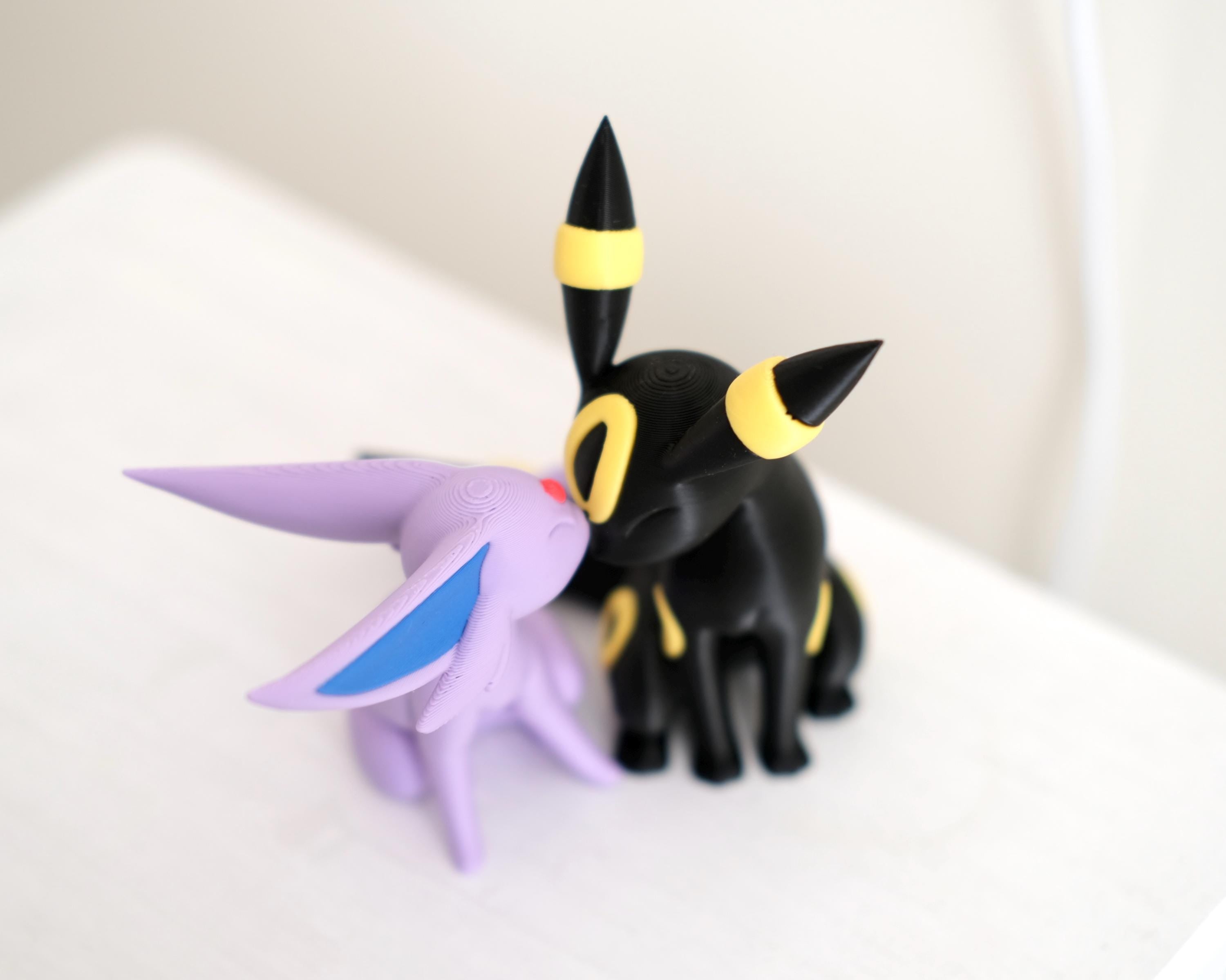 Umbreon & Espeon Cake Topper | Wedding, Anniversary, Birthday Party Decoration