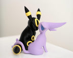 Umbreon & Espeon Cake Topper | Wedding, Anniversary, Birthday Party Decoration