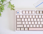 Miffy Inspired Reading Artisan Keycap | XDA Profile Cherry Stem