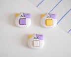 Pride Cat Fidget Keychain | Customizable Clicker Toy for Stress Relief | LGBTQ+ Accessory