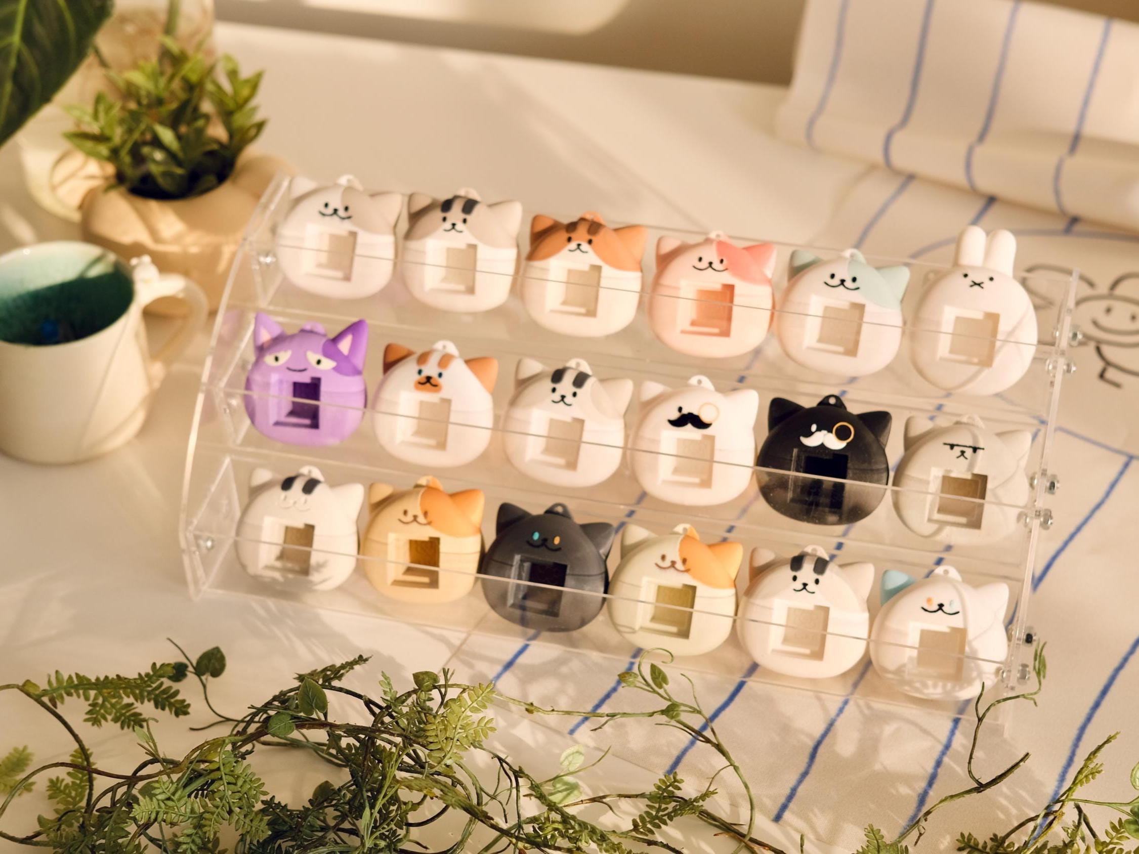 Customizable Cat Fidget Keychain | Stress Relief Clicker Toy