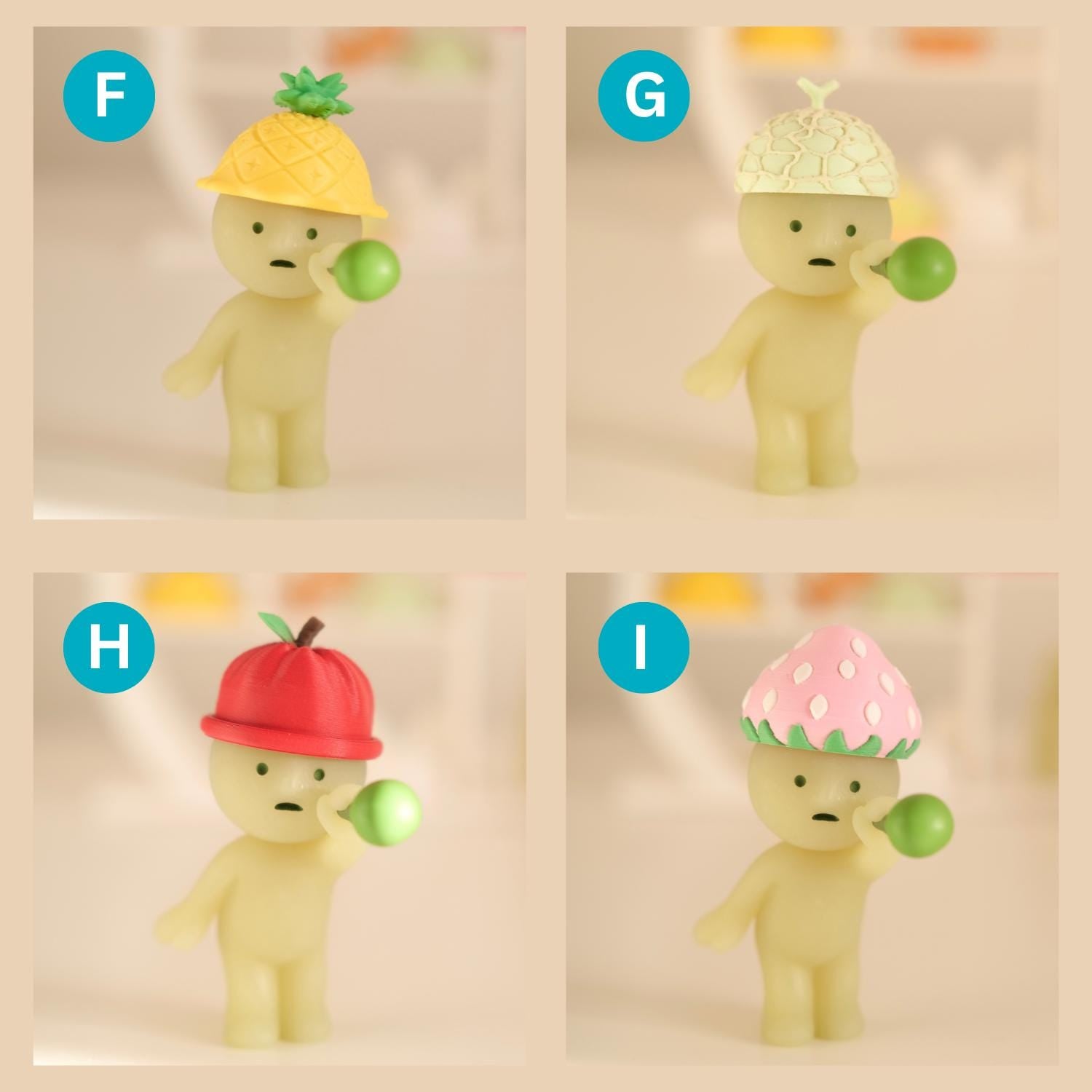 Mini Hats for Smiski or Other Figurines