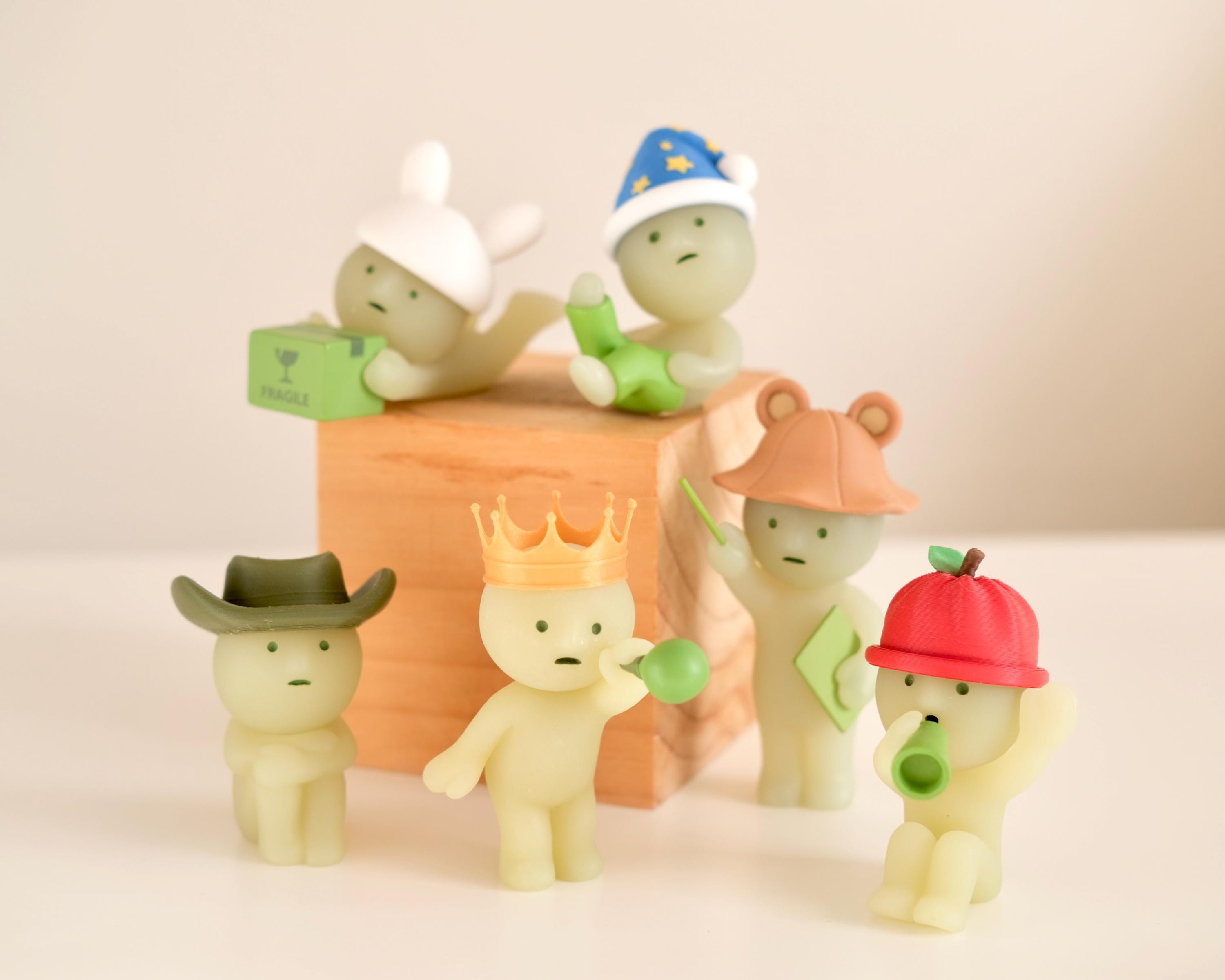 Mini Hats for Smiski or Other Figurines | Custom Colors