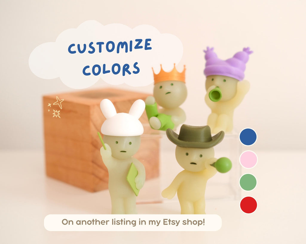 Mini Hats for Smiski or Other Figurines