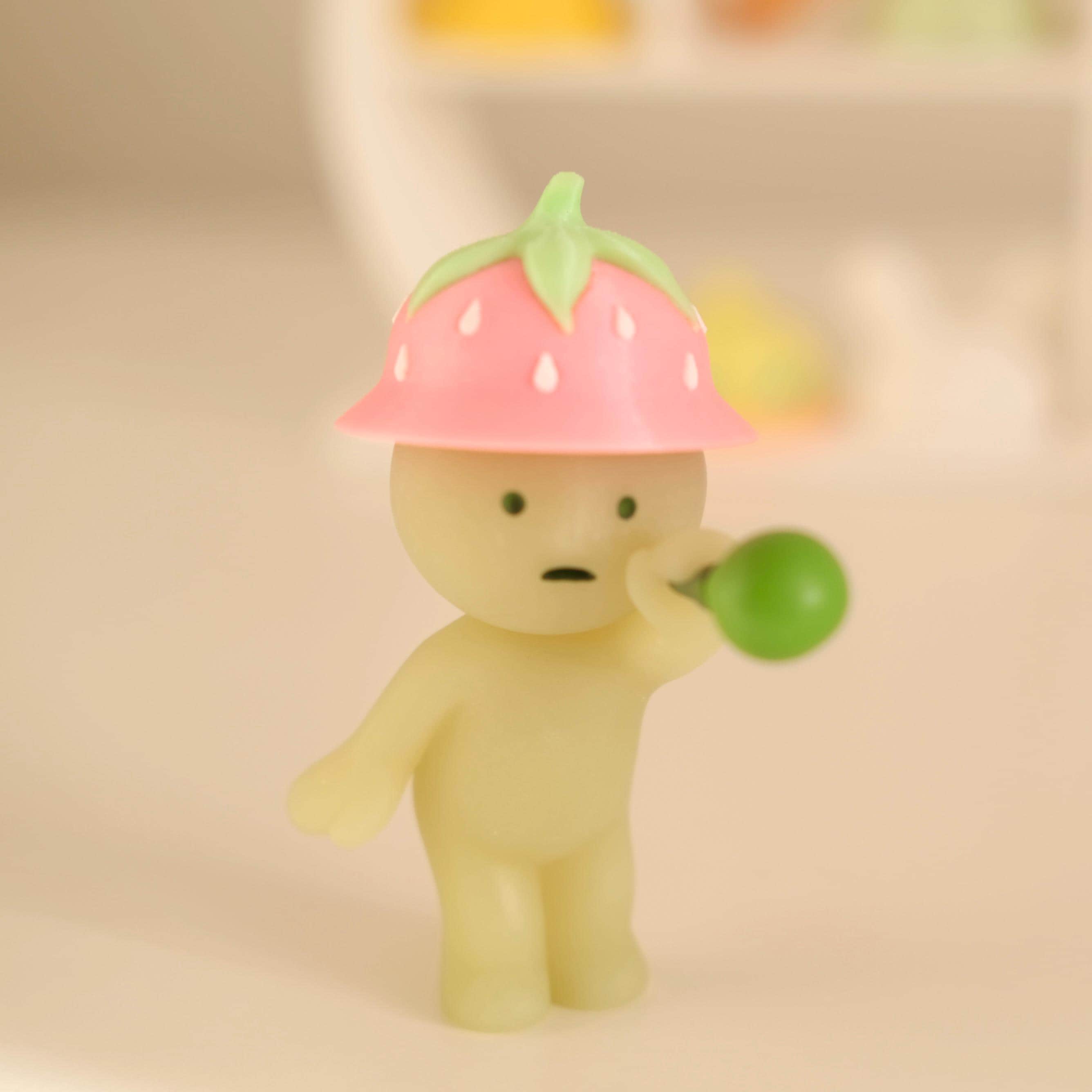 Mini Glow-in-the-Dark Hat for Smiski or Other Figurines